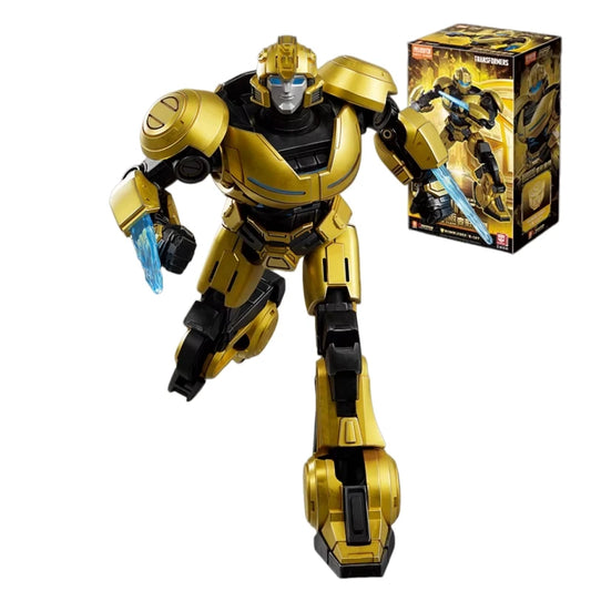 Transformers Bumblebee Origin ONE Blitzwing Figure — Yellow Brick Robot Precursor