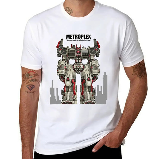 Transformers Metroplex T-Shirt White