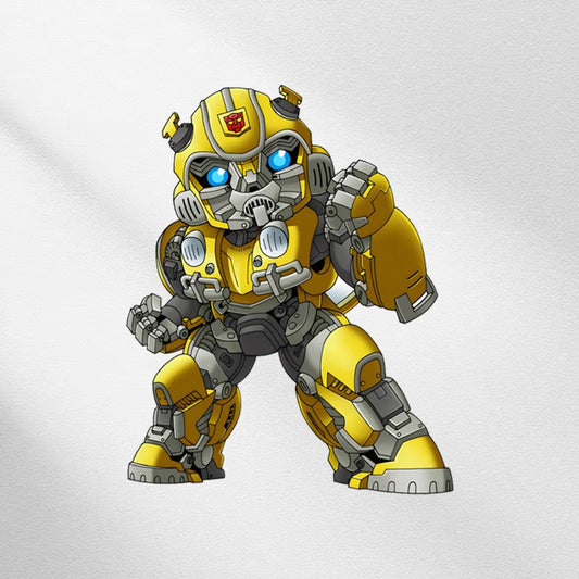 Sticker Transformers Bumblebee UV — Décalque Triangle Vitre Voiture