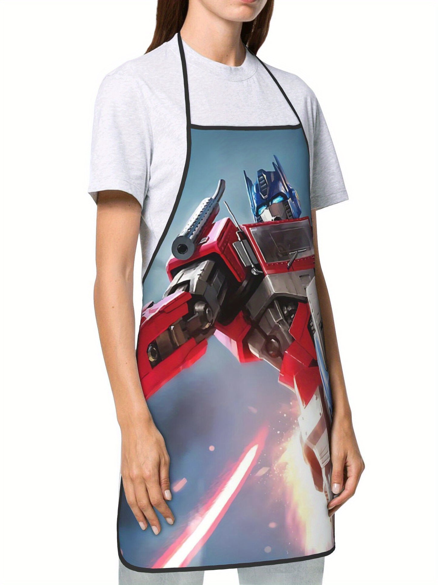 Delantal de Transformers - Rojo
