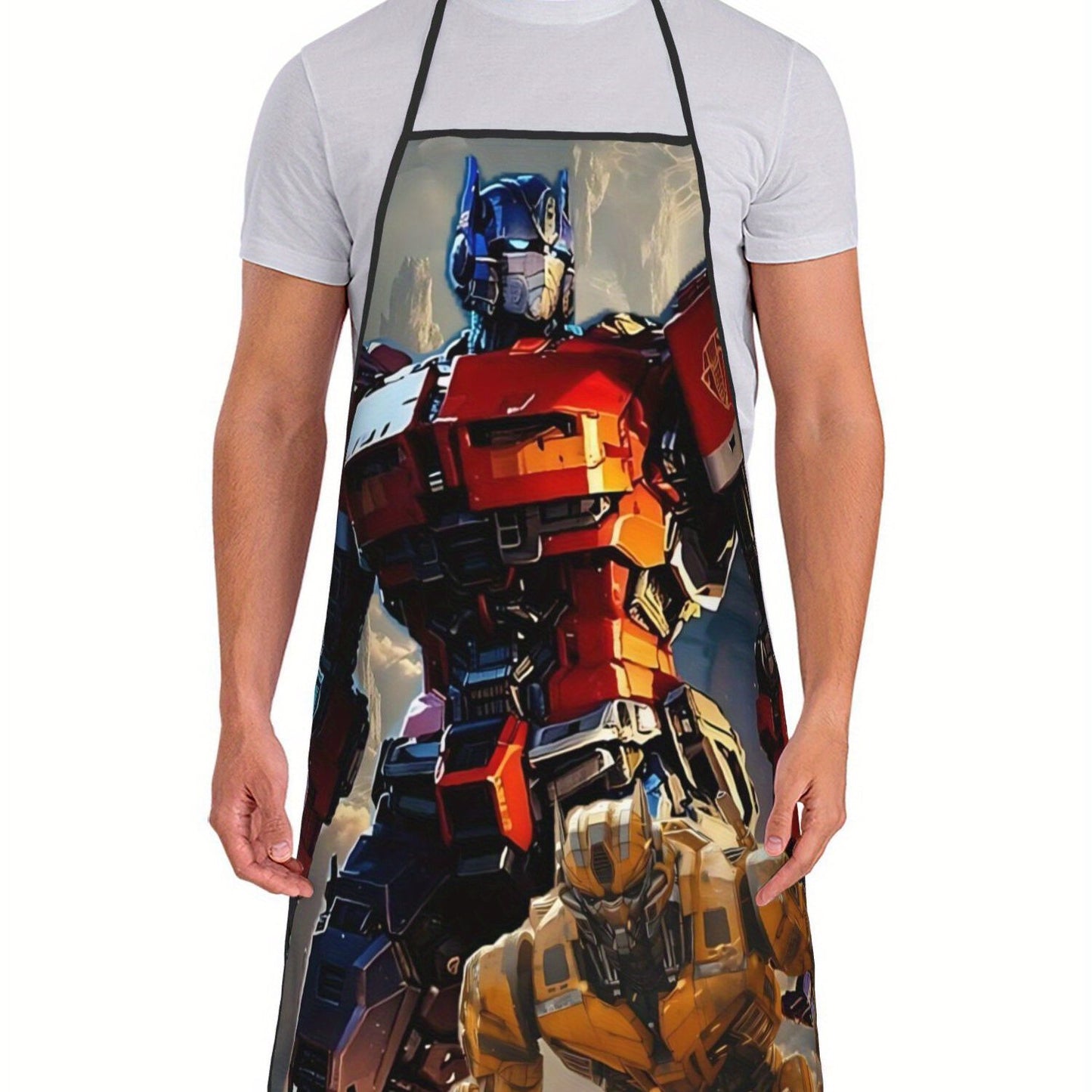 Delantal de Transformers - Prime y BMB