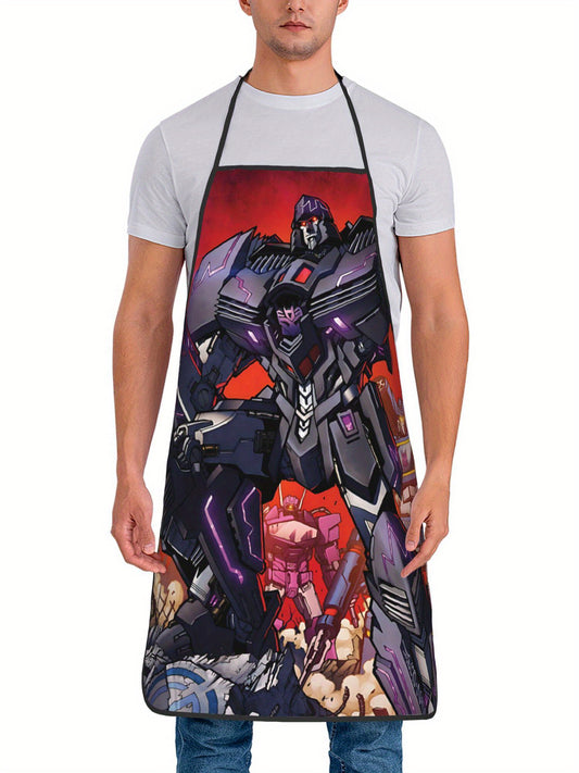 Delantal de Transformers - Morado