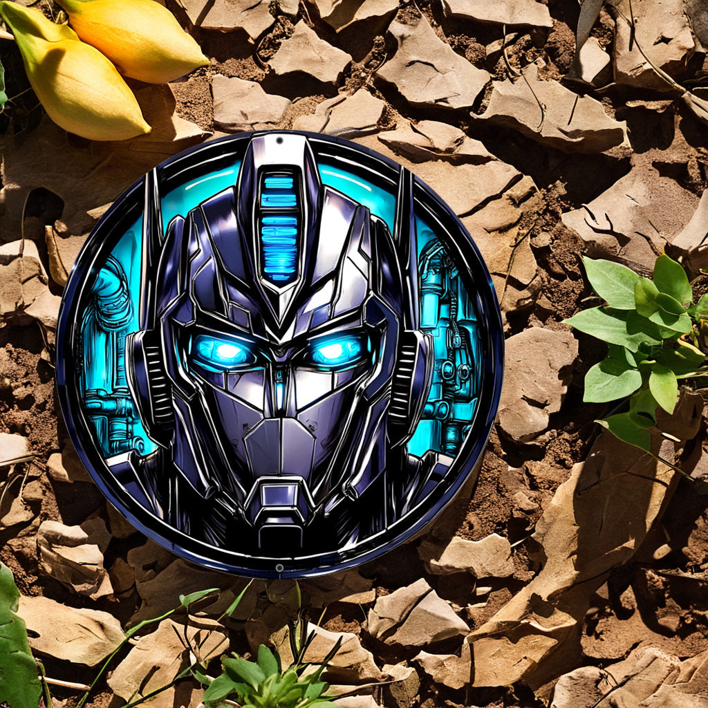 Assiette décorative Transformers - Optimus
