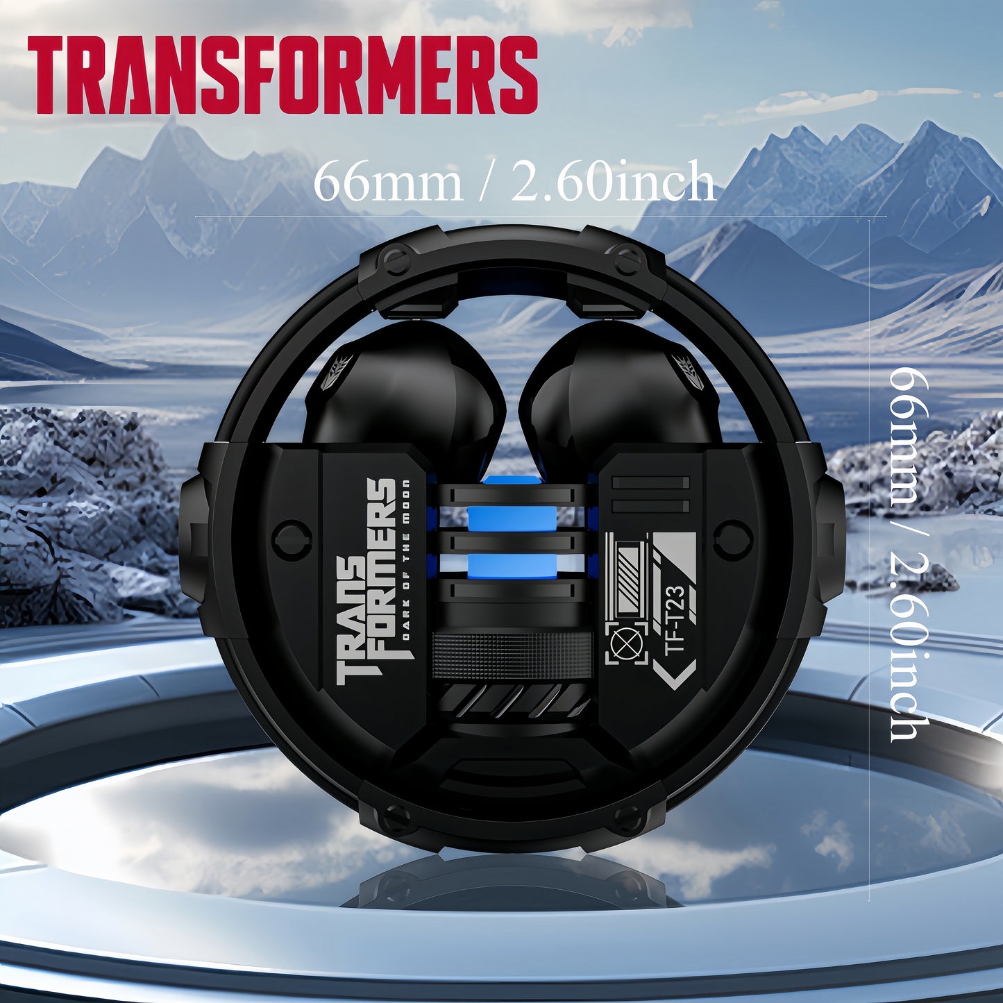 Ecouteurs Transformers - Format Ovale