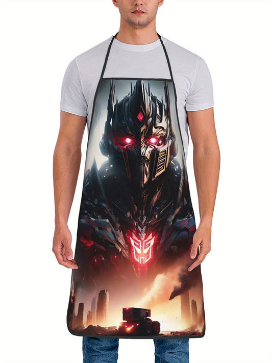 Delantal de Transformers - Luz roja