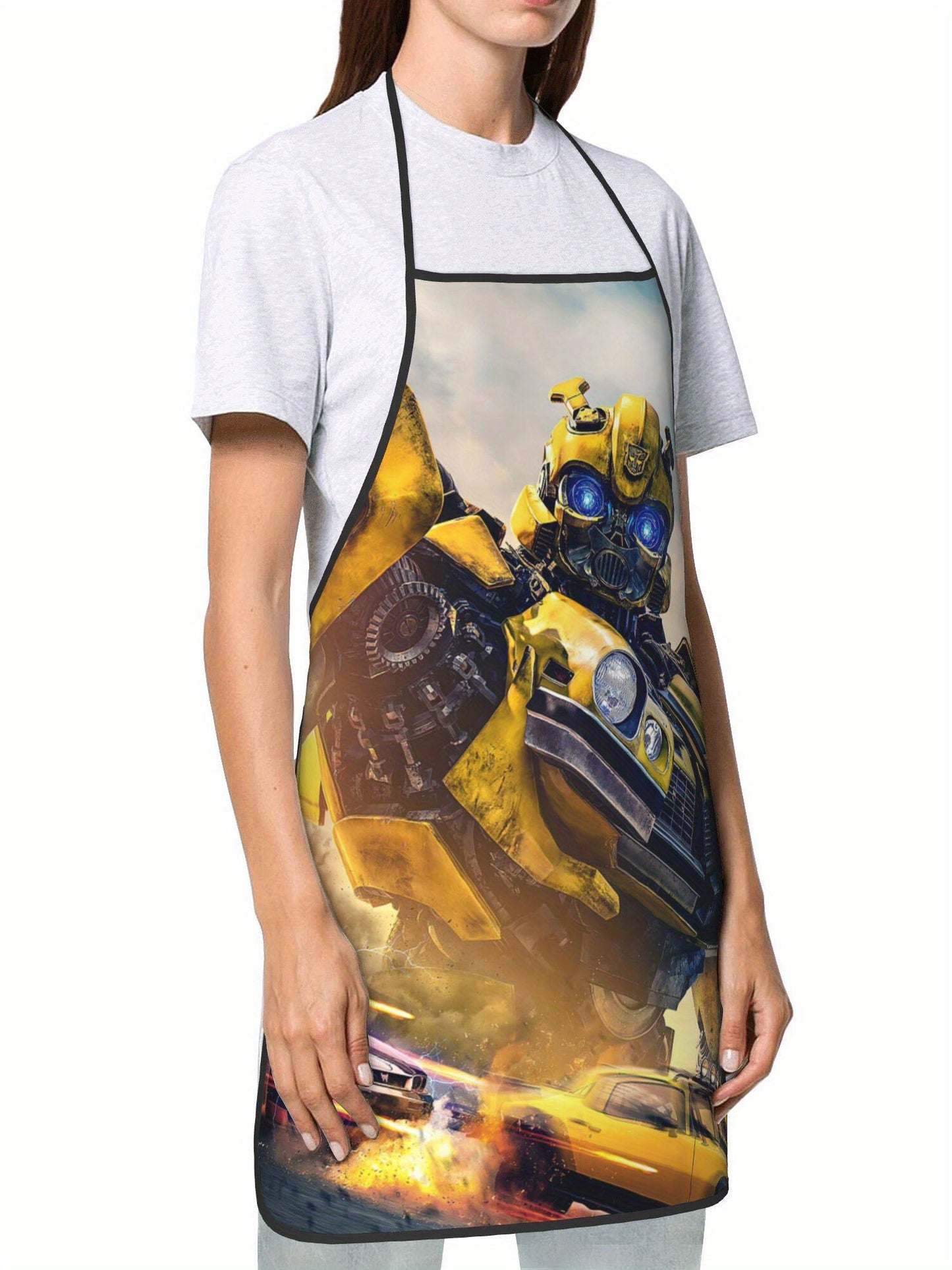 Delantal de Transformers - Vista de Bumblebee